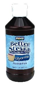Now Foods Stevia Glycerite, 8 fl oz ( Multi-Pack)