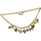 Jay Strongwater Jungle Charm Necklace