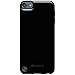 Amzer Soft Gel TPU Gloss Skin Fit Case Cover for Apple iPod Touch 5G (Solid Black)