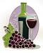 Finders Key Purse Vino Key Chain
