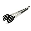 Norpro Stainless Steel and Nylon Tong, 9 Inch