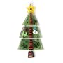 Demdaco Silvestri 20071564 Glass Fusion Christmas Tree Ornament