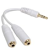 iPlug 3.5mm Earbud Splitter Cable for iPod (White)