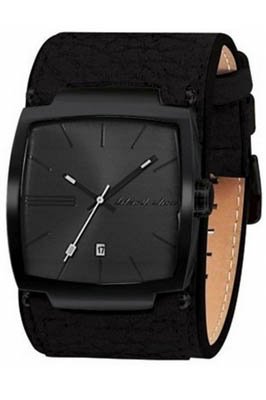Black Dice Herren-Armbanduhr Flow Analog Leder schwarz BD 002 09 Preisvergleich