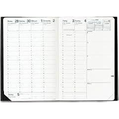 Minister Schreibtisch-Terminkalender Impala Schwarz 2013: Agenda Planing. 1 Woche auf 2 Seiten mit Tagesnotizen. 13 Monate: Dezember bis Dezember. Von 7.00 Uhr bis 20.00 Uhr