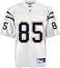 San Diego Chargers Antonio Gates Replica NFL Equipment Youth White Jersey, Size= Small