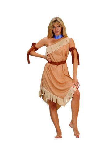 RG Costumes Women's Pocahontas, Brown, One Size