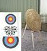 Archery Advanced Straw Target and Stand with faces