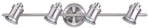 Canarm IT299A04BPT10 Taylor 4 Bulb Wall Mount Track Light, Brushed Pewter 31rpOcoWBML Canarm IT299A04BPT10 Taylor 4 Bulb Wall Mount Track Light, Brushed Pewter