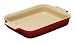 Le Creuset Stoneware 12 1/2-Inch Rectangular Baking Dish, Cherry