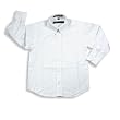 Perry Ellis - Boys Long Sleeve Button Down Dress Shirt, White