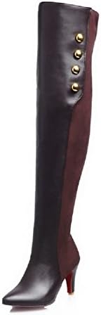 Charm Foot Womens High Heel Over the Knee Boots
