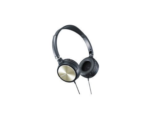 PIONEER 密閉型ダイナミクスステレオヘッドホン SE-MJ71-N ゴールド