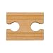 Melissa and Doug 2in Wooden Straight Train Track Set - Female (6 Pack)