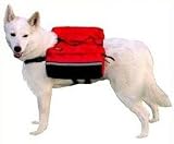 MEDIUM - RED - Outward Hound Quick-Release Dog Backpack