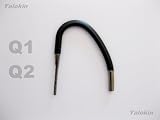 1 Black Ear Hook Ear Loop For BlueAnt Q1 Q2 Bluetooth Headset 1 Free Black Ear Bud