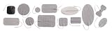 Superior Silver Uni-Patch Reusable Electrodes 2 x 3.5