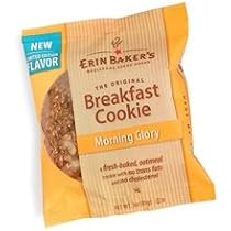Erin Baker's Breakfast Cookie Morning Glory, 3-Ounce Individually Wrapped Cookies (Pack of 12)