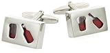 31rq63IaMaL. SL160  Novelty Beer Bottle and Beer Glass Cufflinks with Flowing Sands with Presentation Box Reviews
