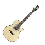 Electro Acoustic Mini Jumbo Guitar With Solid Spruce Top and A3.2 B Band EQ