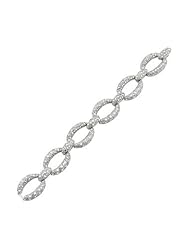 CZ Chain Link Bracelet
