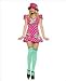 Leg Avenue NWT 83319 Sexy 3Pc Raspberry Girl Peasant Top Costume XS