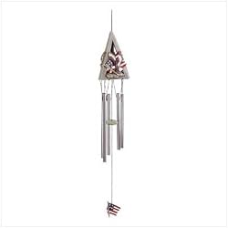 Patriotic Eagle Windchime