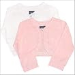 Girls Crochet Edge Shrug