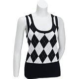J.LINDEBERG Lenore Argyle Knit Vest