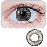 GEO CH-625 Nudy Colour 2-Tone Grey Circle Lens Soft Contact Lens (x1 PAIR)IMAGE