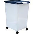 Iris MP-12-NAVY Airtight Pet Food Container, Navy Blue, 69 Quarts