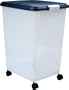 Iris MP-12-NAVY Airtight Pet Food Container, Navy Blue, 69 Quarts