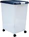 Iris MP-12-NAVY Airtight Pet Food Container, Navy Blue, 60 to 69 Quarts