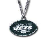 New York Jets Logo Necklace - NFL Football Fan Shop Sports Team Merchandise