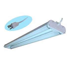 Precision Products 20020 Plus 120-Volt 48-Inch Shop Light with 5-Inch White Reflector Item by Precision