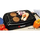 13IN Countertop Electric Grill and Tray Adjustable Temp