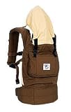 Organic Cotton ERGO Baby Carrier - Chocolate