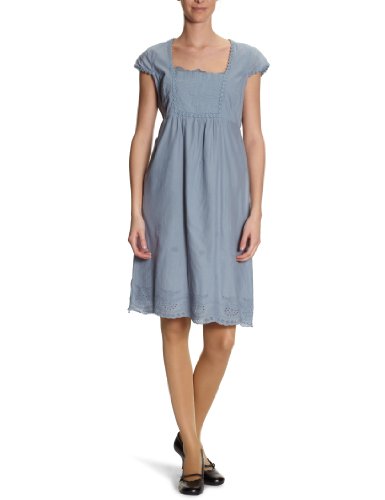 NafNaf Damen Kleid/ Knielang R30, Gr. 36 (FR 38), Blau (BLEU ORAGE) Preisvergleich