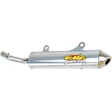 02-12 SUZUKI RM85: FMF TURBINECORE 2 SPARK ARRESTOR SILENCER - 2-STROKE (SILVER) by FMF