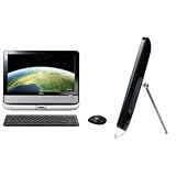 31rqzYe KqL. SL160  ASUS Eee Top ET2002T B0016 20 Inch Touchscreen All in One Desktop PC with Windows XP Professional and Windows 7 Pro CD   Black