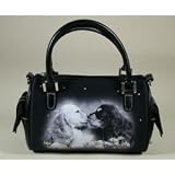 Eigenschaften Kögler / Handtasche Hunde Spaniels klein Retro Design Mario Moreno