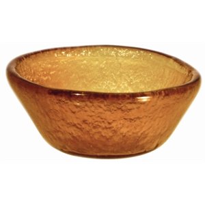 Olympia Mini Glass Bowl - Gold Dimensions: 40(h) x 90(dia)mm. Box quantity: 6