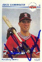 Archi Cianfrocco, Harrisburg Senators - Expos Affiliate, 1991 Line Drive Pre-Rookie Autographed Card