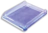 Electronics : Clear Blue Executive Magazine Rack