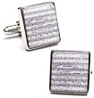Classical Sheet Music Cufflinks