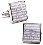 Classical Sheet Music Cufflinks