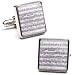 Classical Sheet Music Cufflinks