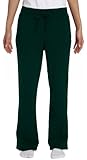 Gildan Ladies 8 oz. Heavy BlendTM 50/50 Open-Bottom Sweatpants -Red- L