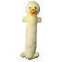 Multipet Look Who's Talkin Loofa Duck Plush Dog Toy