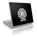 Dharma Black Design Skin Decal Sticker Cover for Laptop Notebook Computer - 16